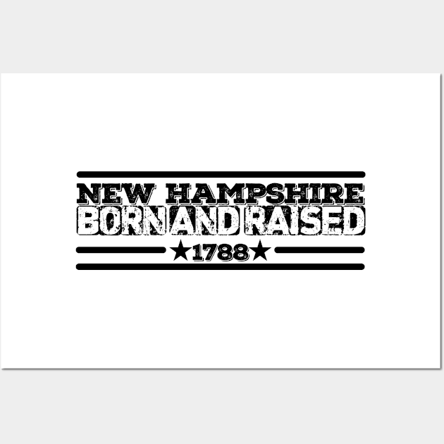 new hampshire Wall Art by HB Shirts